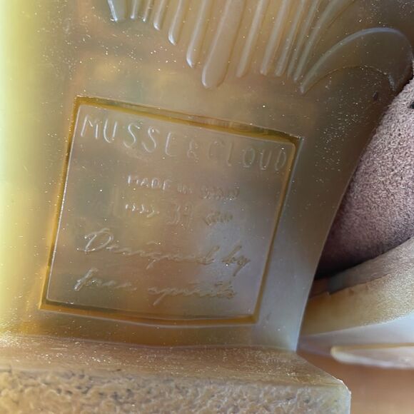 MUSSE & CLOUD BROWN SUEDE ANKLE BOOTS - Picture 4 of 7